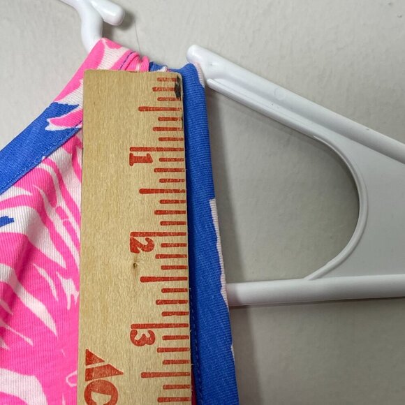 Lilly‎ Pulitzer Tank Top Women XS Pink Pineapple Print Sleeveless Casual Top - Picture 5 of 9